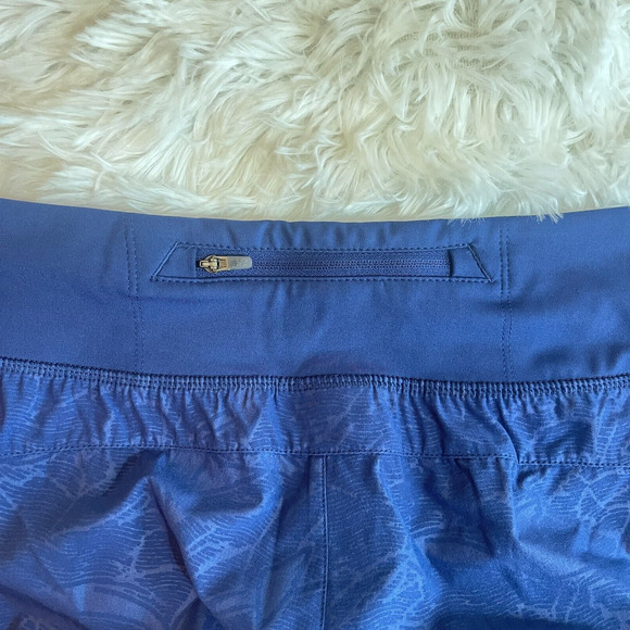 New Balance Womens Impact Running Shorts Large Blue Brief Lined Wicking Stretch - Picture 12 of 12